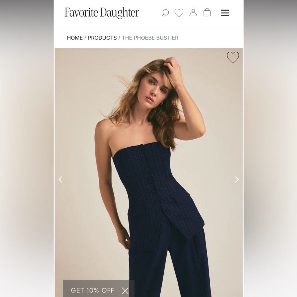 Favorite Daughter Phoebe Bustier